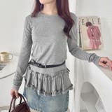 裾フリルトップス | Outfitter lab | 詳細画像22 