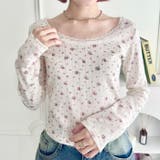 レース付きフラワートップス | Outfitter lab | 詳細画像10 