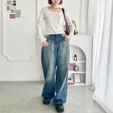 レース付きフラワートップス | Outfitter lab | 詳細画像14 