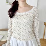 レース付きフラワートップス | Outfitter lab | 詳細画像15 