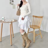 レース付きフラワートップス | Outfitter lab | 詳細画像19 