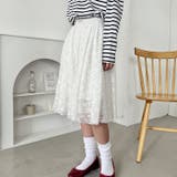 総レースミディスカート | Outfitter lab | 詳細画像6