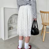 総レースミディスカート | Outfitter lab | 詳細画像7