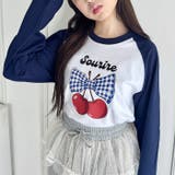 チェリーリボンラグランTシャツ | Outfitter lab | 詳細画像11 