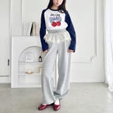 チェリーリボンラグランTシャツ | Outfitter lab | 詳細画像14 