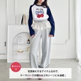 チェリーリボンラグランTシャツ | Outfitter lab | 詳細画像4 