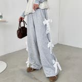 サイドレースリボンスウェットパンツ | Outfitter lab | 詳細画像10 