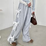 サイドレースリボンスウェットパンツ | Outfitter lab | 詳細画像12 