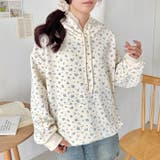 小花柄フーディートップス | Outfitter lab | 詳細画像10