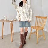 小花柄フーディートップス | Outfitter lab | 詳細画像14