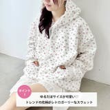 小花柄フーディートップス | Outfitter lab | 詳細画像2