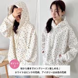 小花柄フーディートップス | Outfitter lab | 詳細画像4