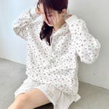 小花柄フーディートップス | Outfitter lab | 詳細画像7