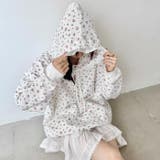 小花柄フーディートップス | Outfitter lab | 詳細画像8