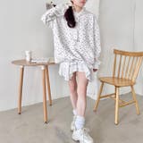 小花柄フーディートップス | Outfitter lab | 詳細画像9