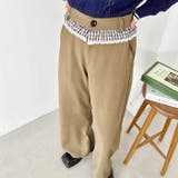 ウエストチェックフリルパンツ | Outfitter lab | 詳細画像9 