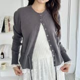 コットンレースリボンニットカーディガン | Outfitter lab | 詳細画像15 