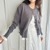 コットンレースリボンニットカーディガン | Outfitter lab | 詳細画像18 