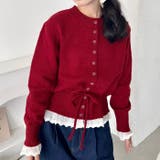 コットンレースリボンニットカーディガン | Outfitter lab | 詳細画像20 