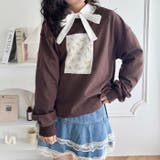 パッチワークレースプルオーバー | Outfitter lab | 詳細画像13 