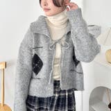 アーガイルリボンニットカーディガン | Outfitter lab | 詳細画像11 
