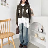 アーガイルリボンニットカーディガン | Outfitter lab | 詳細画像19 
