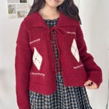 アーガイルリボンニットカーディガン | Outfitter lab | 詳細画像20 