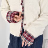 ネルチェックドッキングニットカーディガン | Outfitter lab | 詳細画像13 