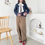 ネルチェックドッキングニットカーディガン | Outfitter lab | 詳細画像9 