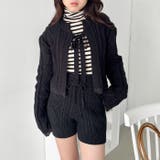 ケーブルニットホットパンツ | Outfitter lab | 詳細画像12 