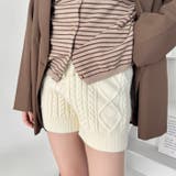 ケーブルニットホットパンツ | Outfitter lab | 詳細画像6 