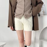ケーブルニットホットパンツ | Outfitter lab | 詳細画像7 