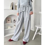 グレー | ガーターベルトデザインスウェットパンツ | Outfitter lab