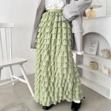 ドットフリフリボリュームロングスカート | Outfitter lab | 詳細画像10 