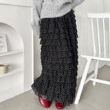 ドットフリフリボリュームロングスカート | Outfitter lab | 詳細画像22 