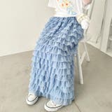 ドットフリフリボリュームロングスカート | Outfitter lab | 詳細画像8 