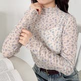 花柄シアーハイネックトップス | Outfitter lab | 詳細画像6 