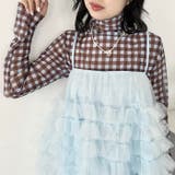 チェックシアーハイネックトップス | Outfitter lab | 詳細画像28 