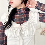 チェックシアーハイネックトップス | Outfitter lab | 詳細画像35 