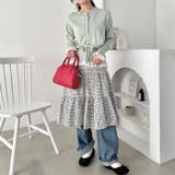 コットンレースリボンリブカーディガン | Outfitter lab | 詳細画像14 