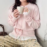 コットンレースリボンリブカーディガン | Outfitter lab | 詳細画像17 