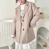 フリルテーラードジャケット | Outfitter lab | 詳細画像11 