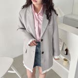 フリルテーラードジャケット | Outfitter lab | 詳細画像7 