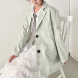 ギンガムチェックテーラードジャケット | Outfitter lab | 詳細画像8