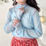 パイピングシアーハイネックトップス | Outfitter lab | 詳細画像12 
