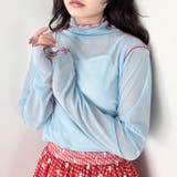 パイピングシアーハイネックトップス | Outfitter lab | 詳細画像13 