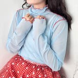 パイピングシアーハイネックトップス | Outfitter lab | 詳細画像15 