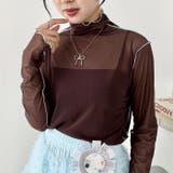 パイピングシアーハイネックトップス | Outfitter lab | 詳細画像23 