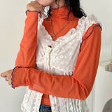 パイピングシアーハイネックトップス | Outfitter lab | 詳細画像29 