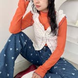パイピングシアーハイネックトップス | Outfitter lab | 詳細画像31 